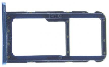 Держатель SIM для Huawei P20 Lite (Синий)