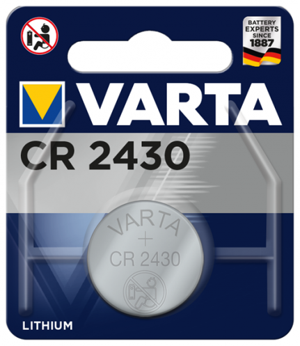 Батарейка Varta CR2430-1BL Professional Electronics, 1.55В, (1/10/100)