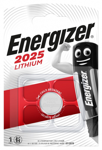 Батарейка Energizer Lithium CR2025 BL1