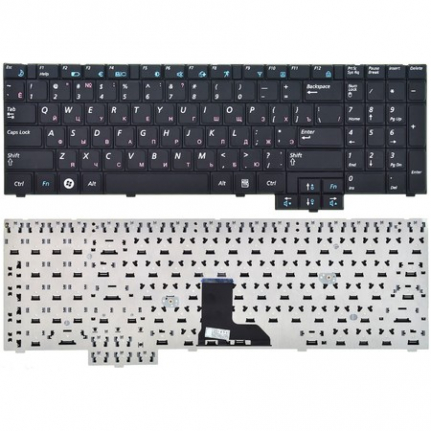Клавиатура для ноутбука Samsung R519, R523, R525, R528, R530, R538, R540, P580, R610, R618, R620, R7