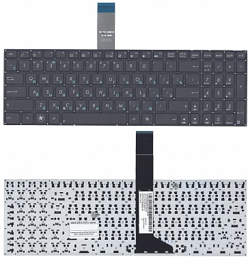 Клавиатура для ноутбука Asus X501, X501A, X501U черная (Asus, Черный, русская, 6 мес.), KBD-AS-72