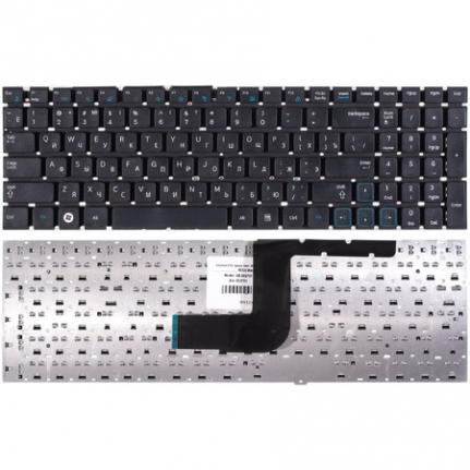 Клавиатура для ноутбука Samsung RC510, RC520, RV509, RV511, RV513, RV515, RV518, RV520 Series. Плоск