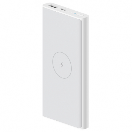 Внешний аккумулятор Xiaomi Mi 10000mAh 10W Wireless Power Bank, (BHR5460GL) White
