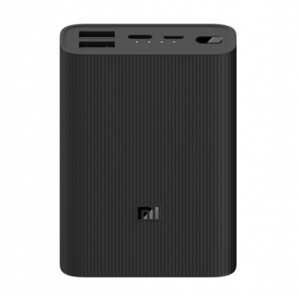 Внешний аккумулятор Xiaomi Mi Power Bank 3 Ultra Compact 10000 mAh (BHR4412GL), черный