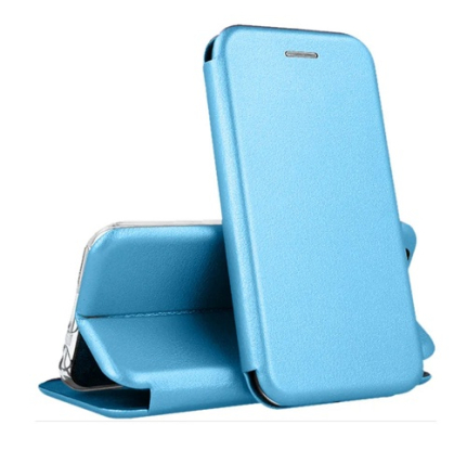 Чехол-книга для iPhone 11, цвет: голубой