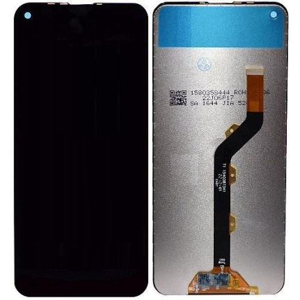 Дисплей для Tecno Camon 15 Air + тачскрин черный, (матрица orig)