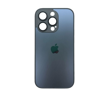 Чехол для iPhone 14 Pro AG-Glass case, черный