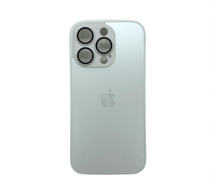 Чехол для iPhone 14 Pro AG-Glass case, белый