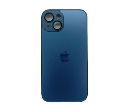 Чехол для iPhone 14 AG-Glass case, синий