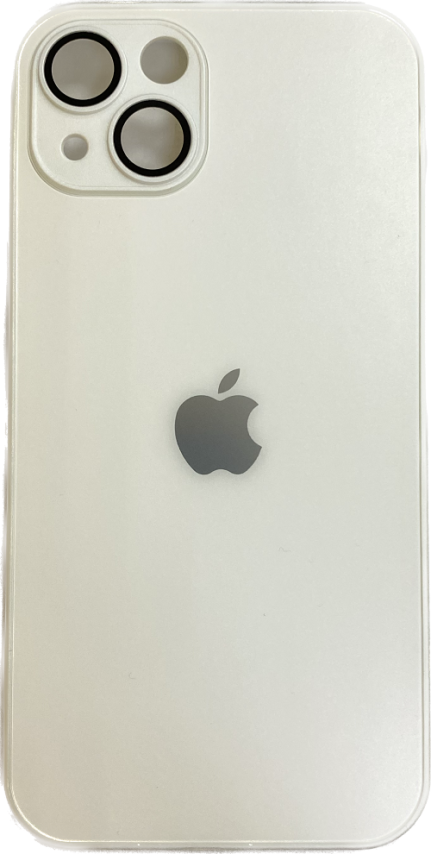 Чехол для iPhone 13 AG-Glass case, белый
