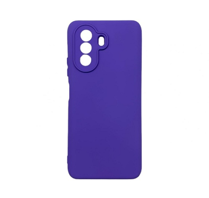 Чехол Huawei NOVA Y70 силикон-софт, фиолетовый