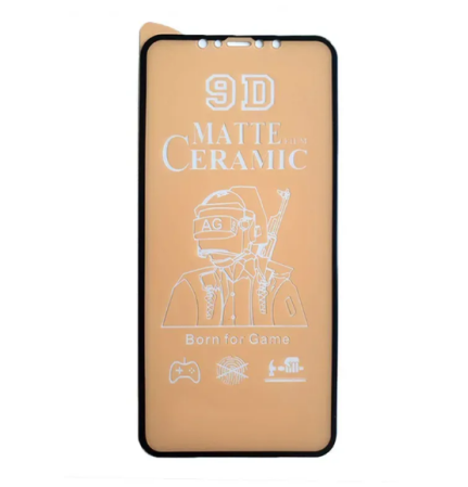 Защитное стекло для iPhone XR/11, Ceramics Matte, черное