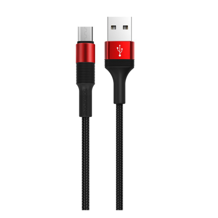 Кабель USB - Type-C Borofone BX21 Outstanding, 1.0м, 3.0A, цвет: красный