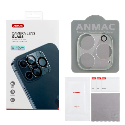 Защитное стекло для камеры iPhone 14 Pro (6.1) /14 Pro Max (6.7) ANMAC