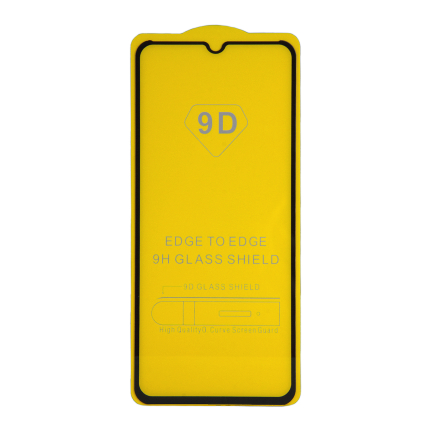 Защитное стекло Xiaomi Poco M4 с рамкой, черное