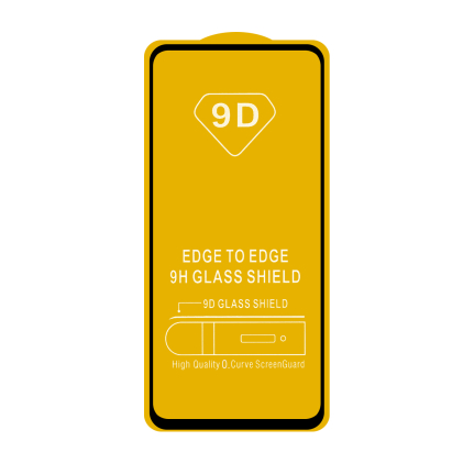 Защитное стекло 9D на Xiaomi Redmi Note 11/11s, черное