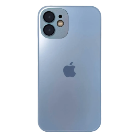 Чехол для iPhone 12 AG-Glass MAGSAFE, голубой