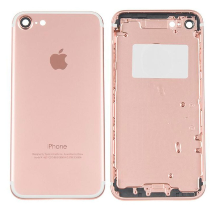 Корпус для iPhone 7 (розовое золото) ORIG (возможен деффект ЛКП)