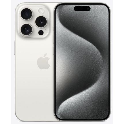 Смартфон Apple iPhone 15 Pro /128Gb White Titanium
