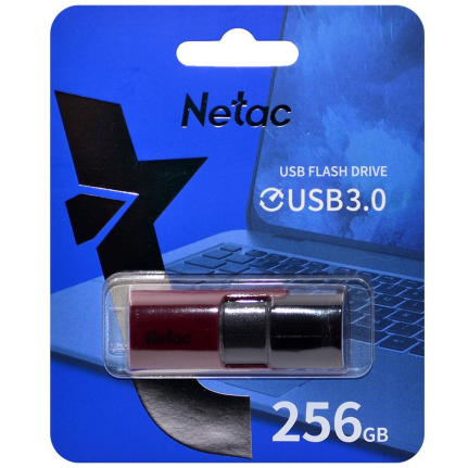 USB флэш-накопитель NETAC U182 256GB USB 3.0 красный (NT03U182N-256G-30RE)