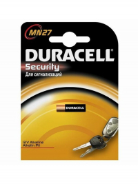 Батарейка A27 Duracell MN27-1BL, 12В, (1/10/100)