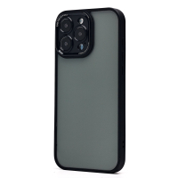 Чехол-накладка PC090  для iPhone 16 Pro Max (black/ blue)